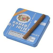 Romeo y Julietta Minis Blue Mild Tin of 20
